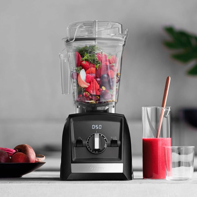 A2500i Ascent blender, sort & Thermapen ETI Classic termometer, rød