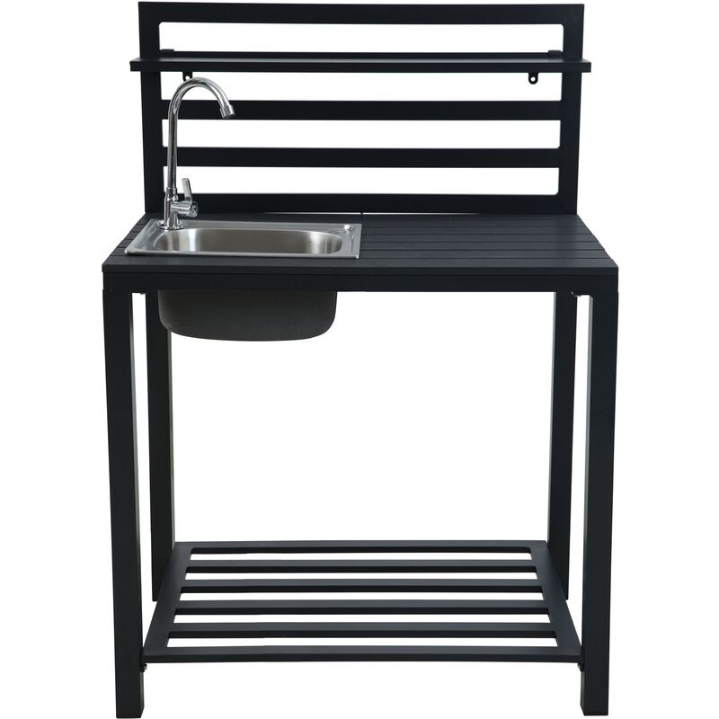 Utekjøkken modul med vask 90 x 60 cm