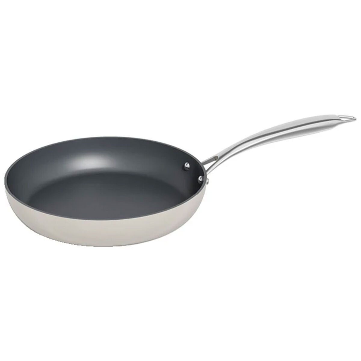 Coria stegepande 24 cm, creme