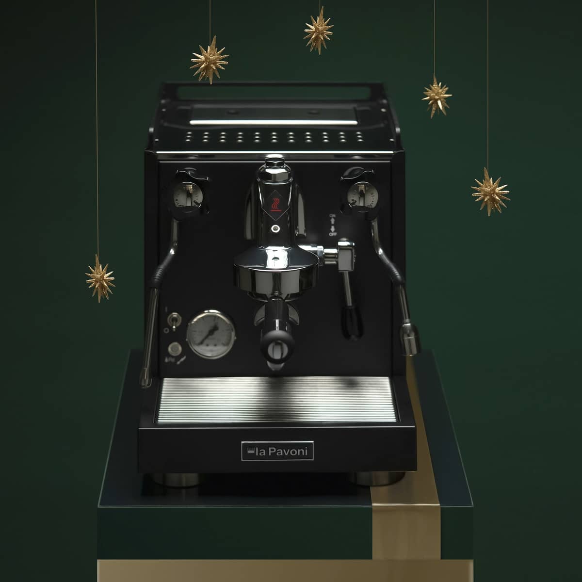 Cellini Classic espressomaskin, mattsvart