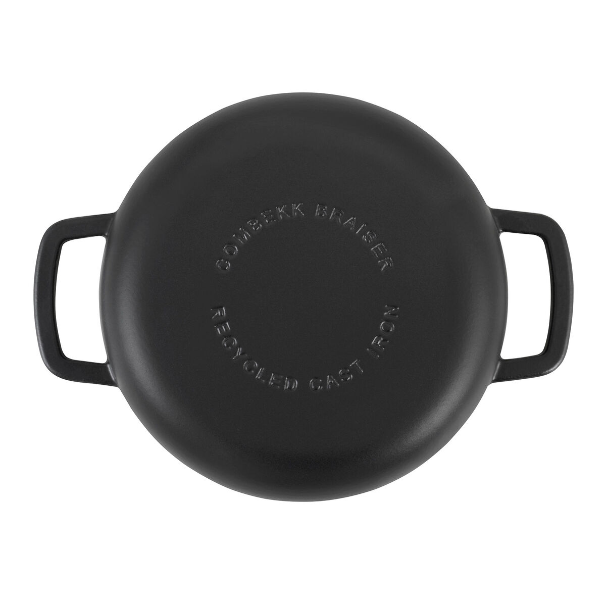 Combekk Lav gryde med låg Ø28 cm/5 liter, sort