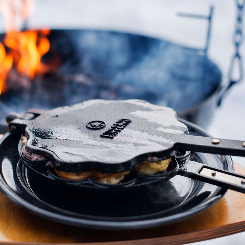 Våffeljärn gjutjärn