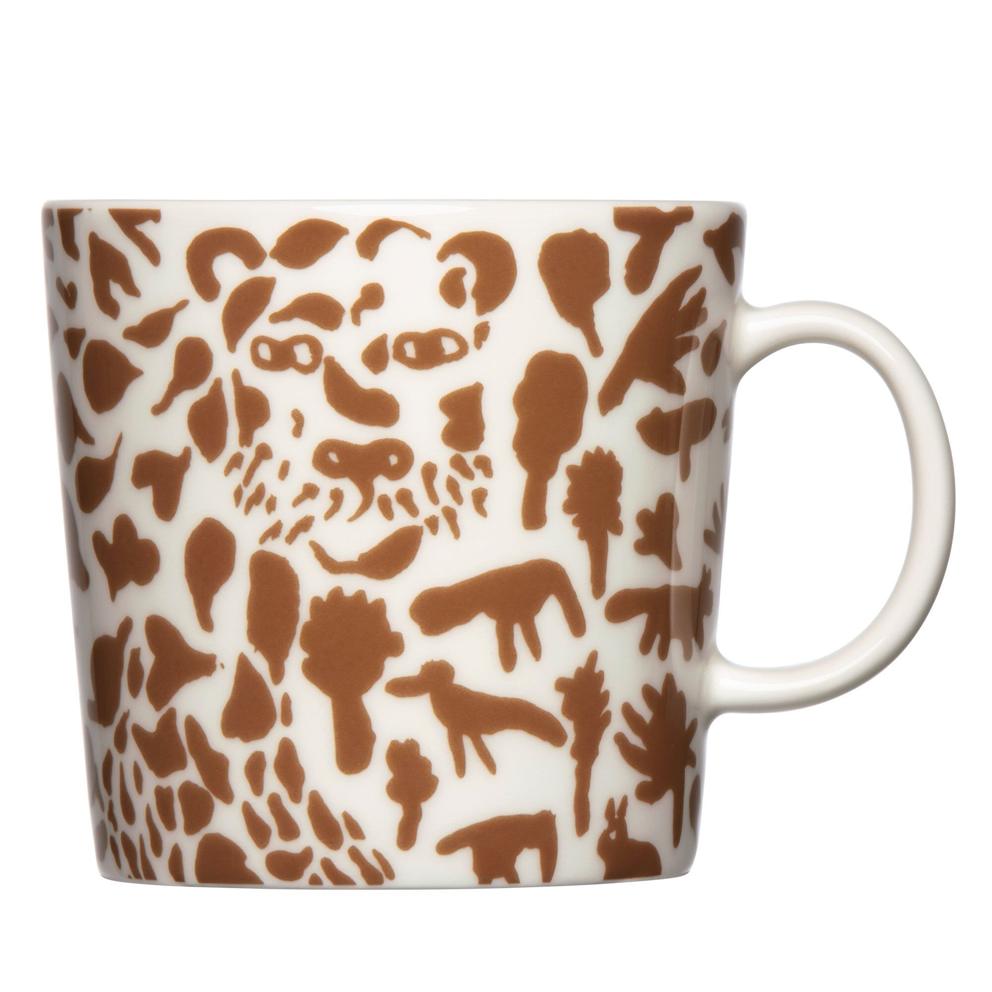 Oiva Toikka Collection Cheeta mugg 40 cl, brun