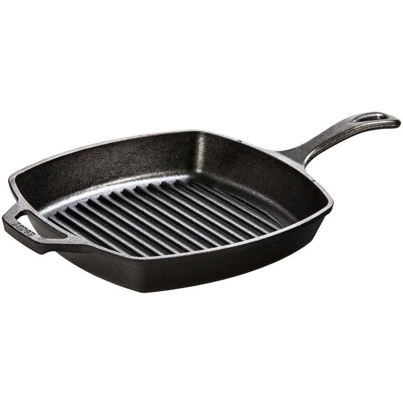 Kvadratisk Grillpanne Støpejern 26,5 cm