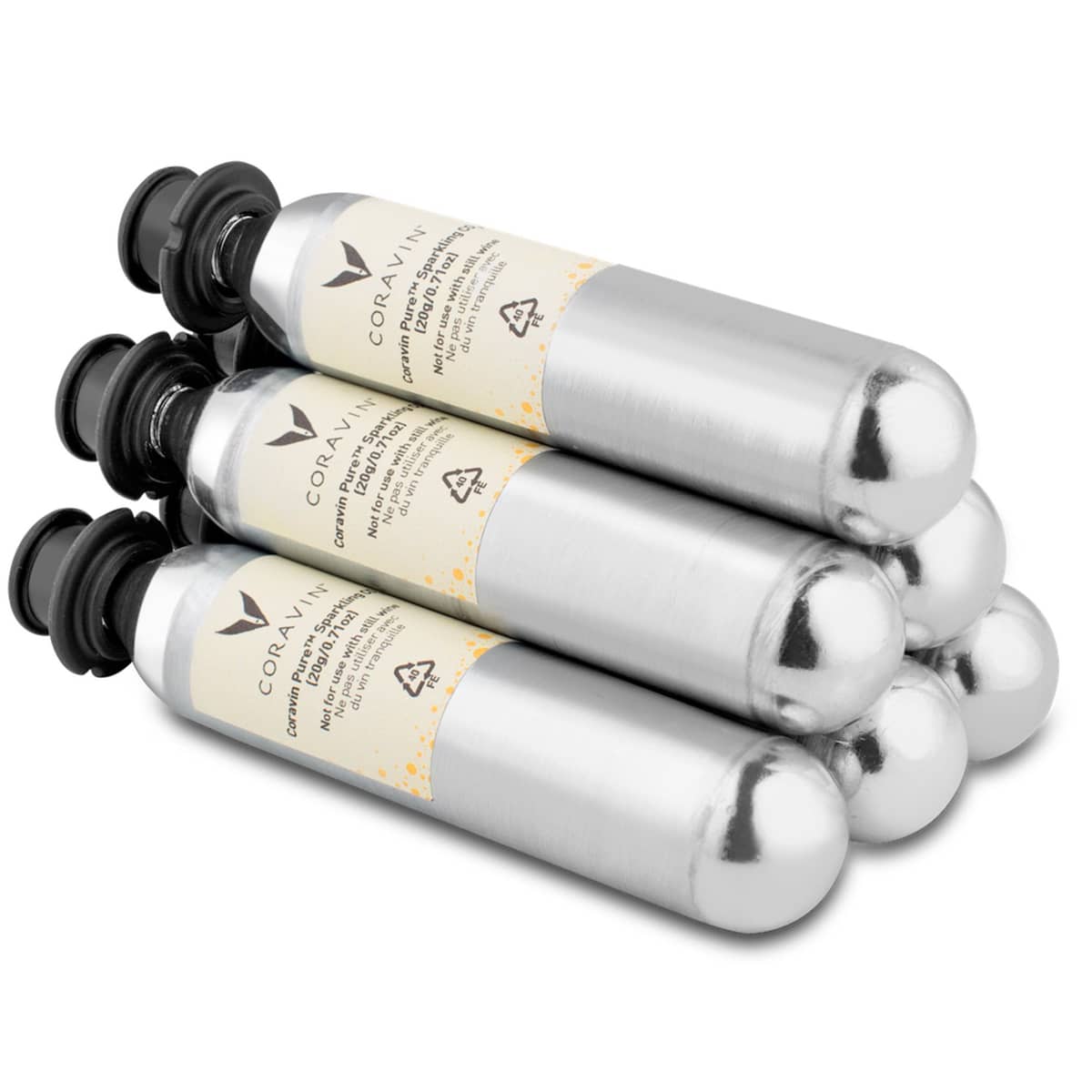 Pure™ Sparkling CO2-kapsler, 6 stk.