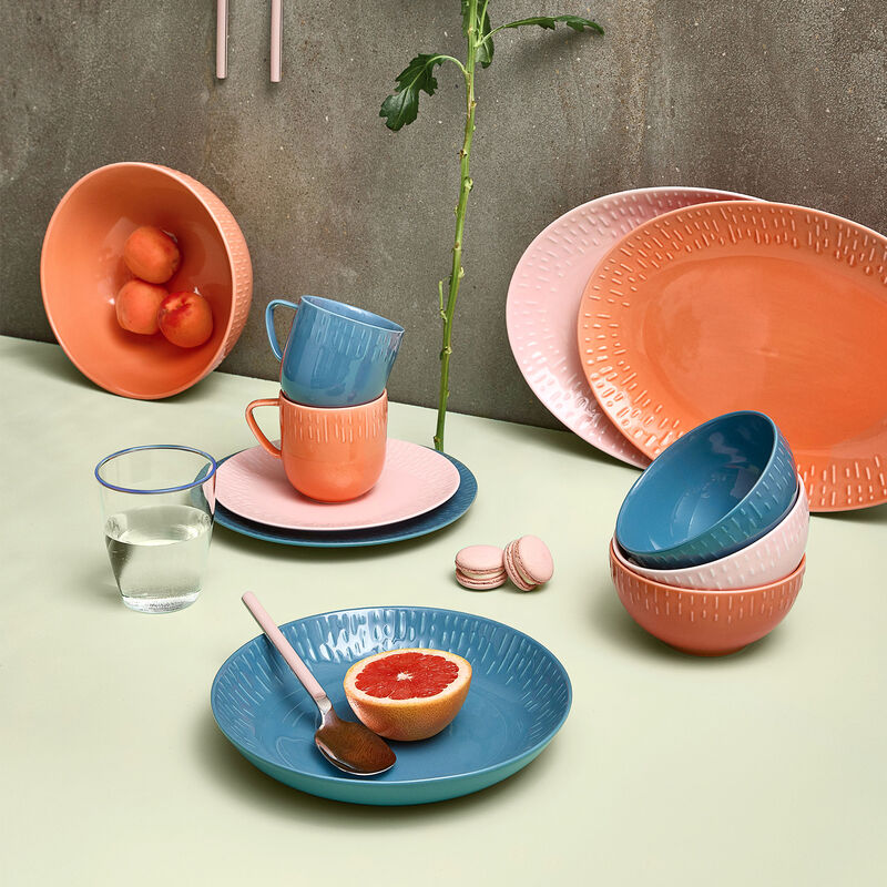 Confetti aamiaislautanen 24 cm, blueberry