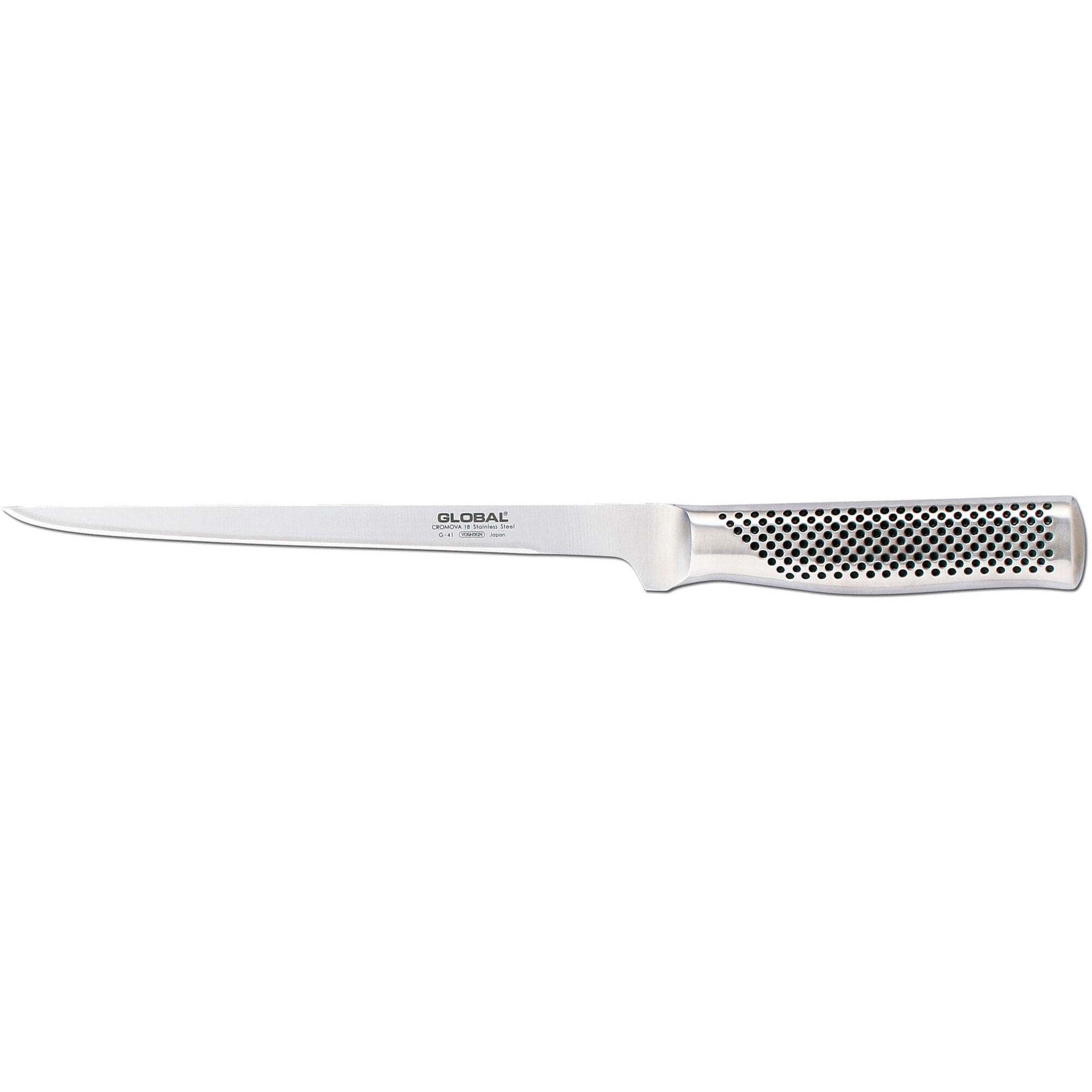 Global Global G-41 filetkniv 21 cm stiv rustfritt stål