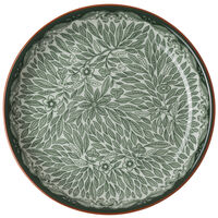 Ostindien Floris Tallerken 16 cm, grøn