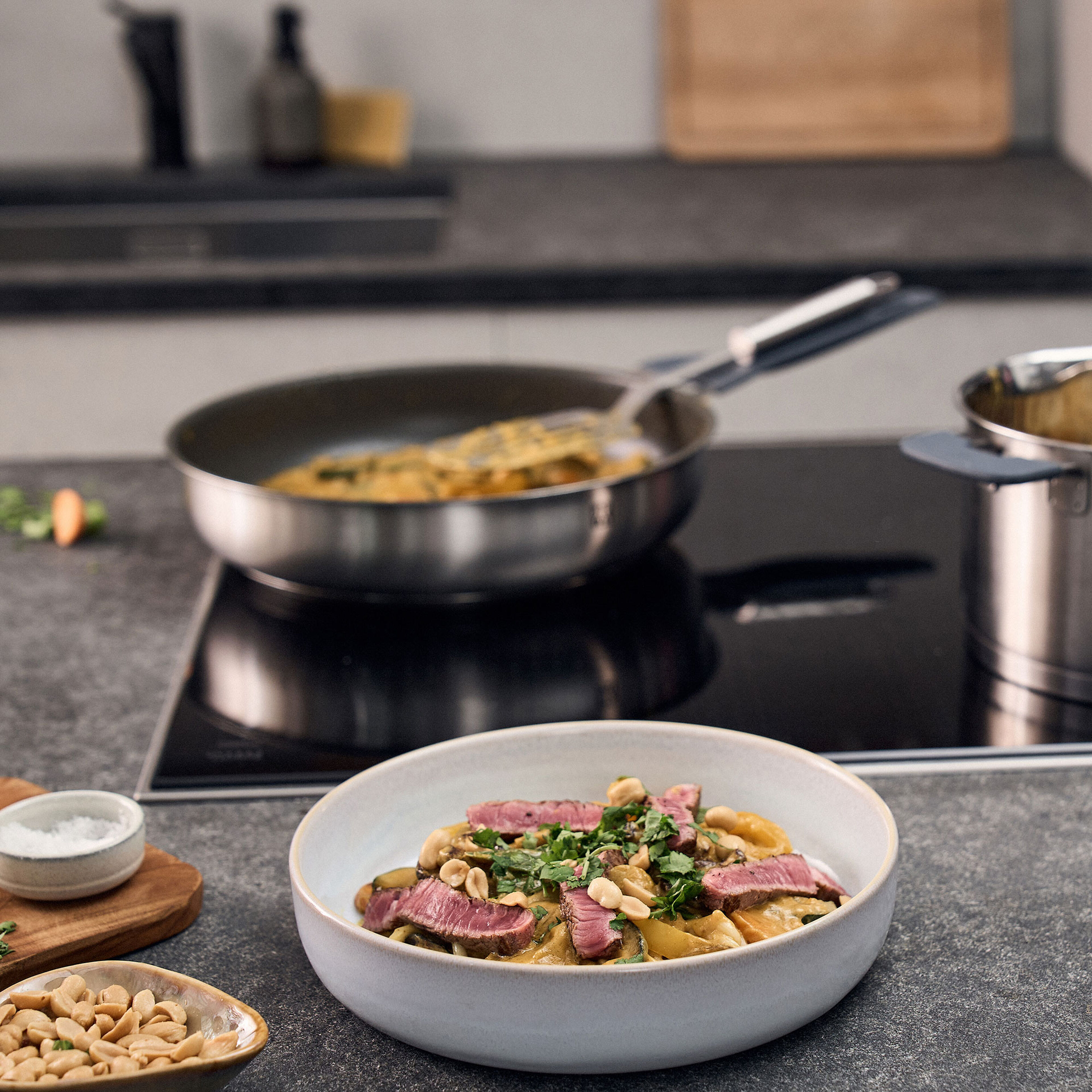 Simplify stegepande 20 cm, rustfrit stål