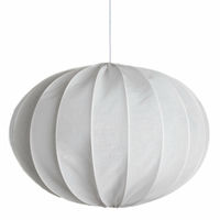 Boll 65 taklampa linne, vit