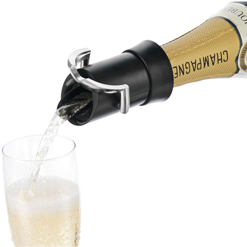 Champagne Saver Svart