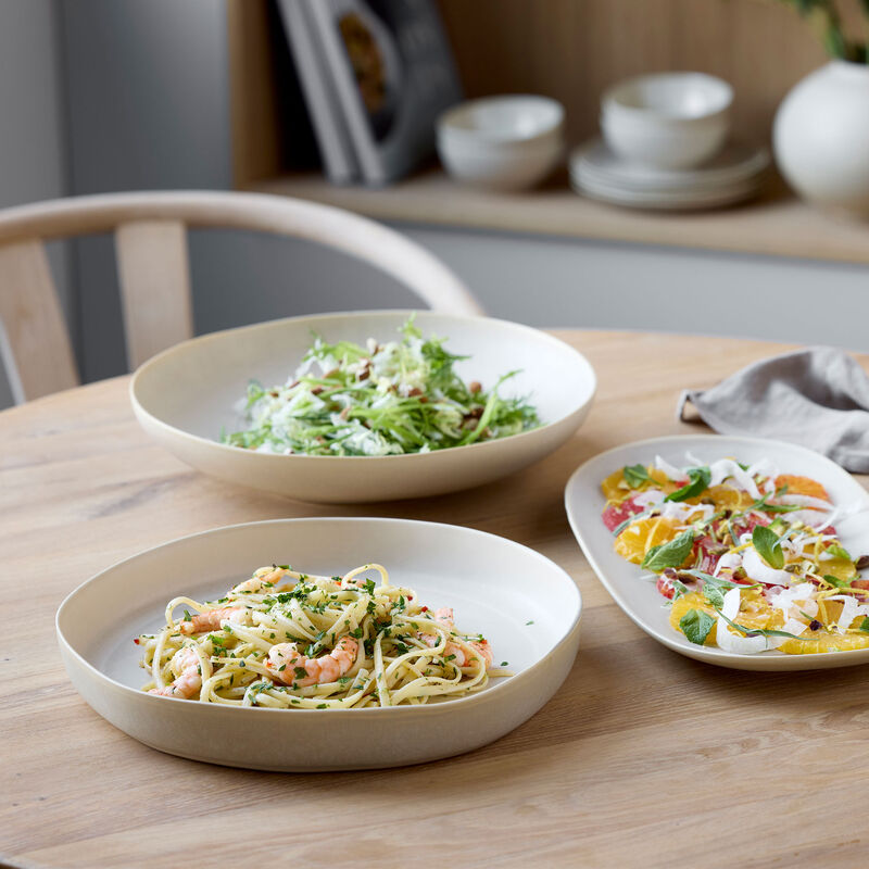 Villa Collection Shoku salaattikulho 28 cm, soft beige