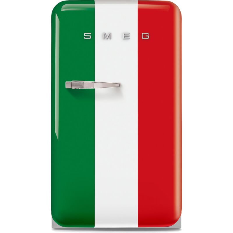 FAB10HRDIT6 kylskåp med flaskeopbevaring, det italiensk flag