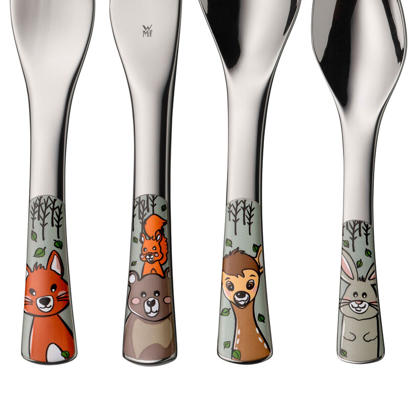 WMF Forest Friends barnbestick, 4 delar