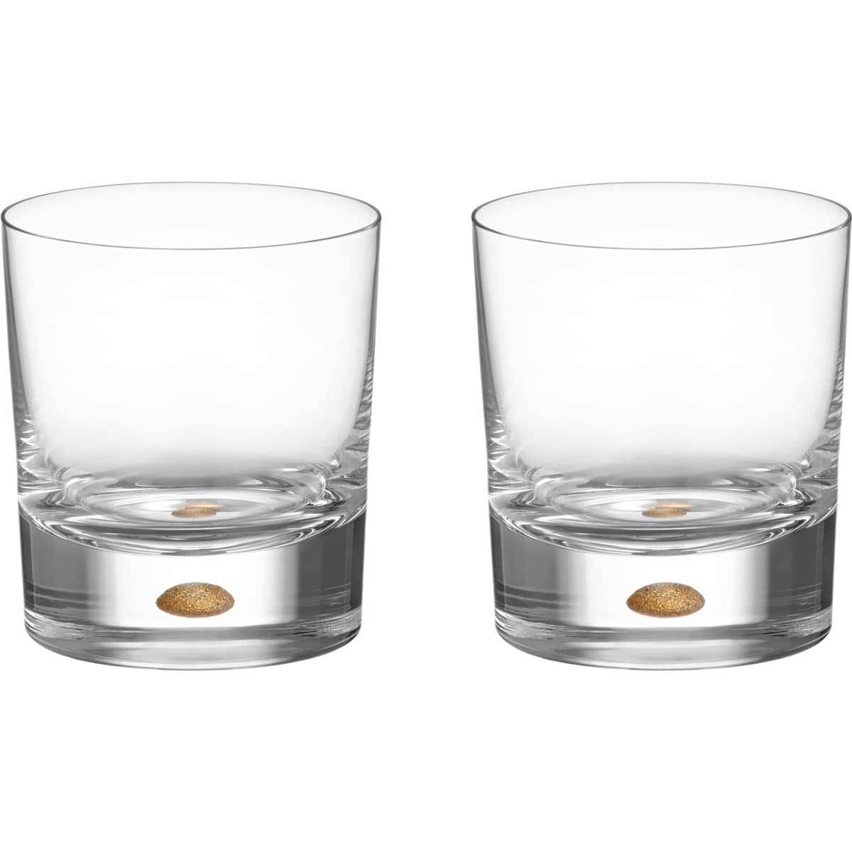 Intermezzo Double Old Fashioned juomalasi 25 cl, kulta