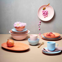 Confetti pastatallerken 23 cm, apricot