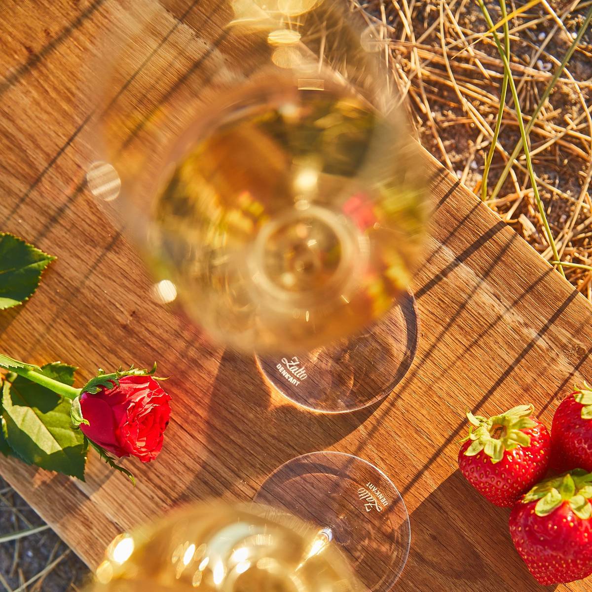 Champagneglas 220 ml. 2 stk.