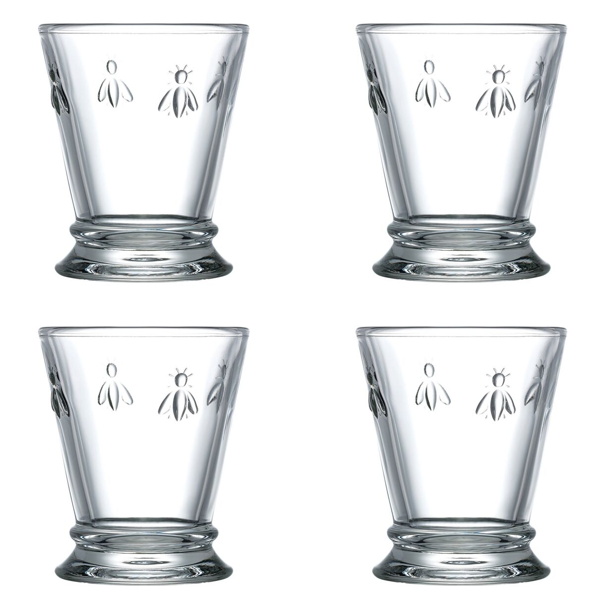 Abeille vannglass 26 cl 4-pakning, klar