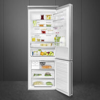Smeg FA3905RX6 högerhängd kyl/frys 70 cm, rostfritt stål