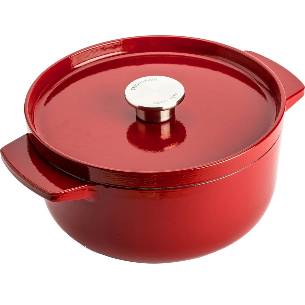 Gjutjärnsgryta 22 cm/3,3 liter, empire red