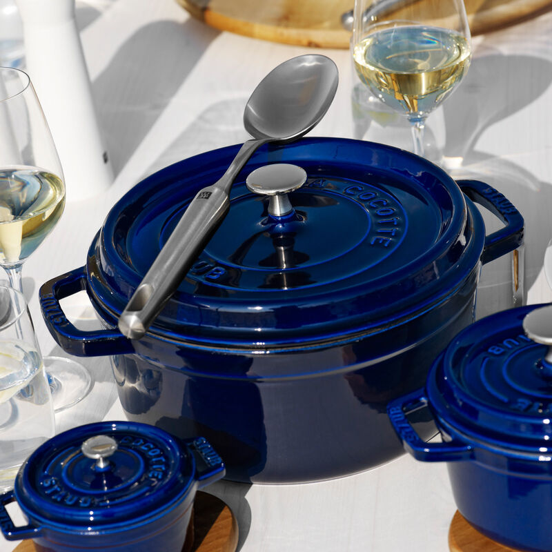 Rund Gryta 26 cm 5,2 liter Blå