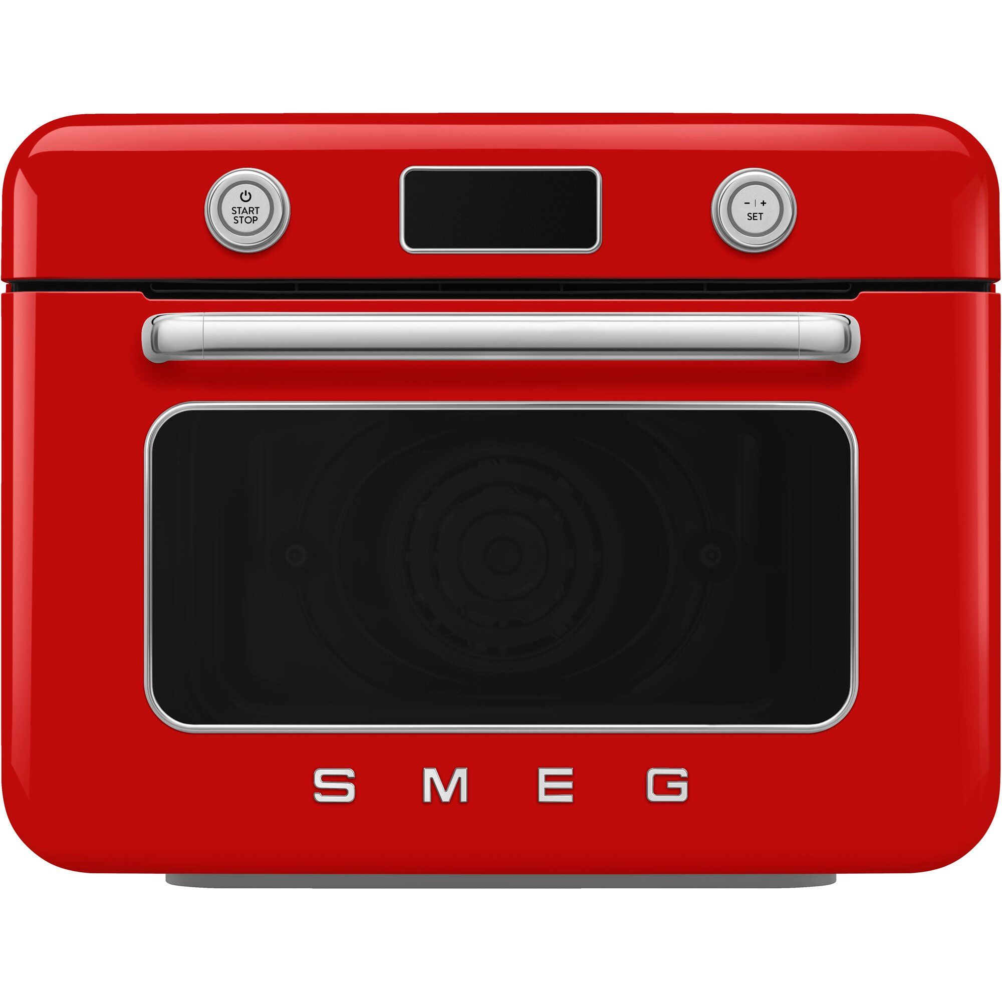 SMEG - Frittstående dampovn COF01 rød