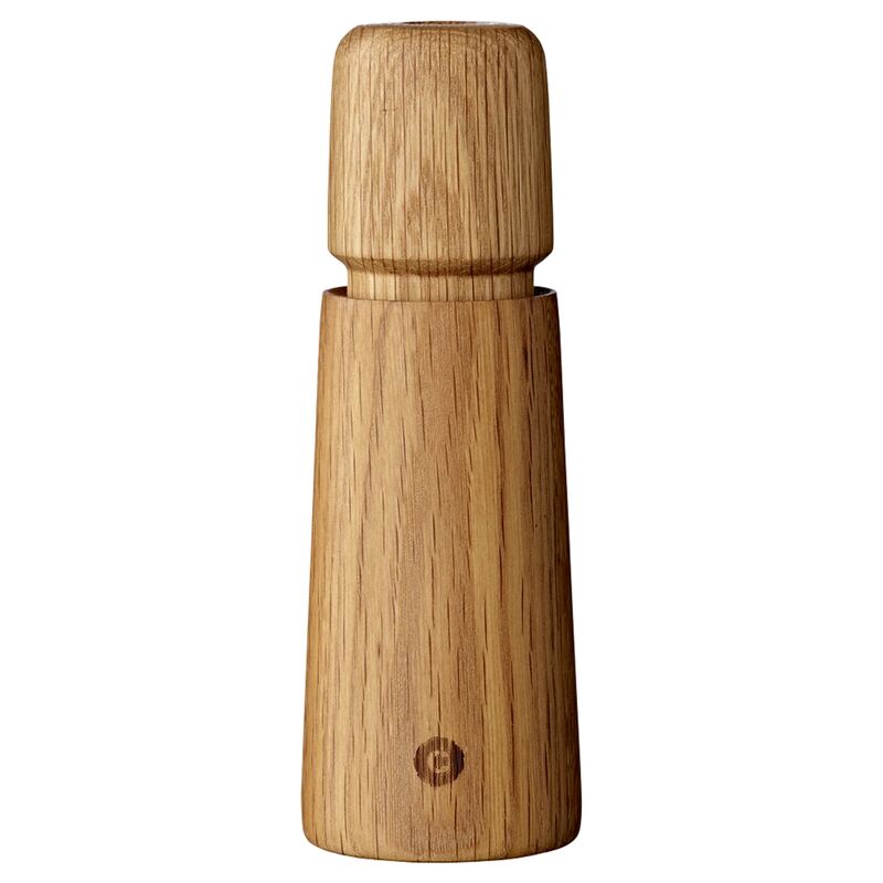 Stockholm salt- eller pepparkvarn, 17 cm, ek