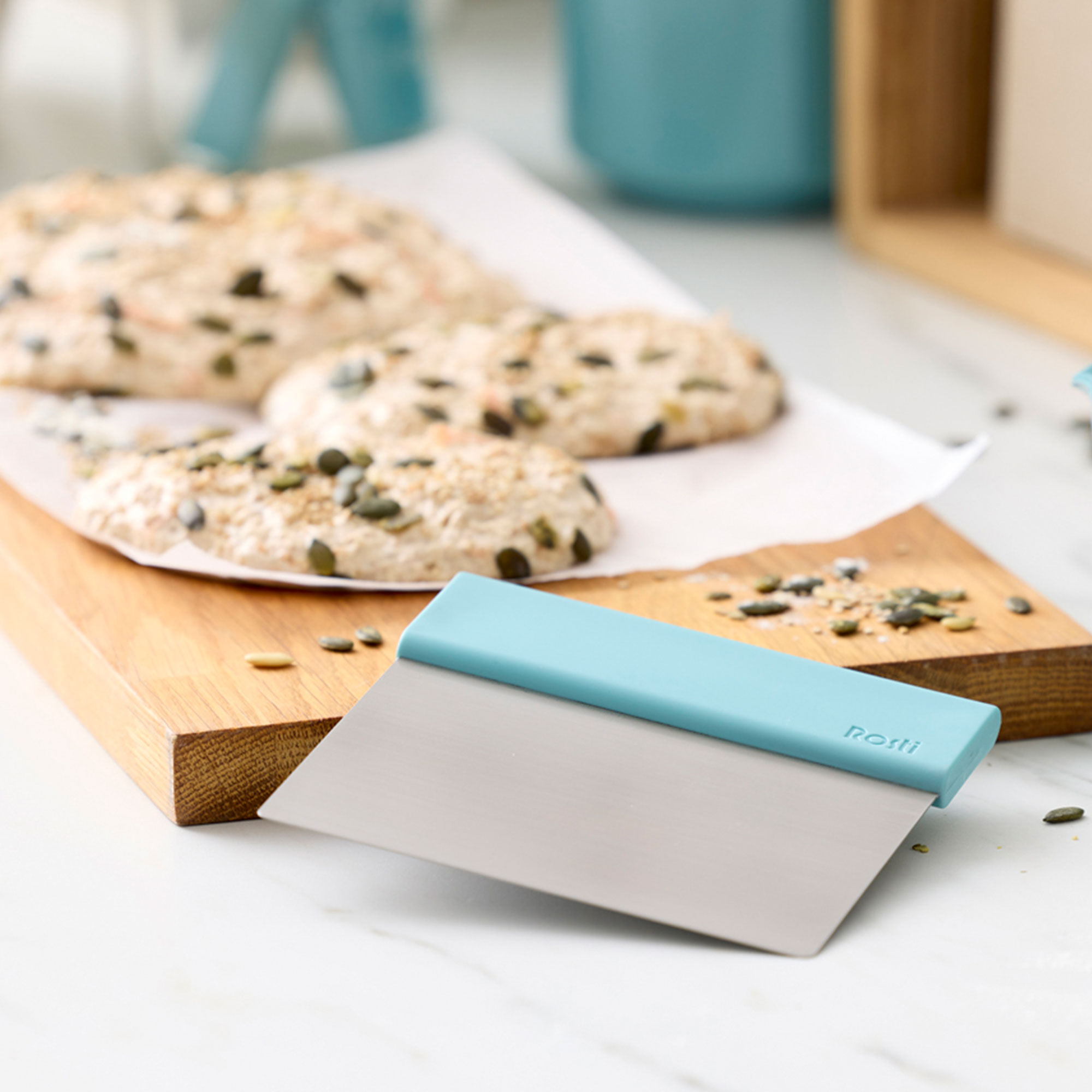 Emma deigskraper stål, grønn