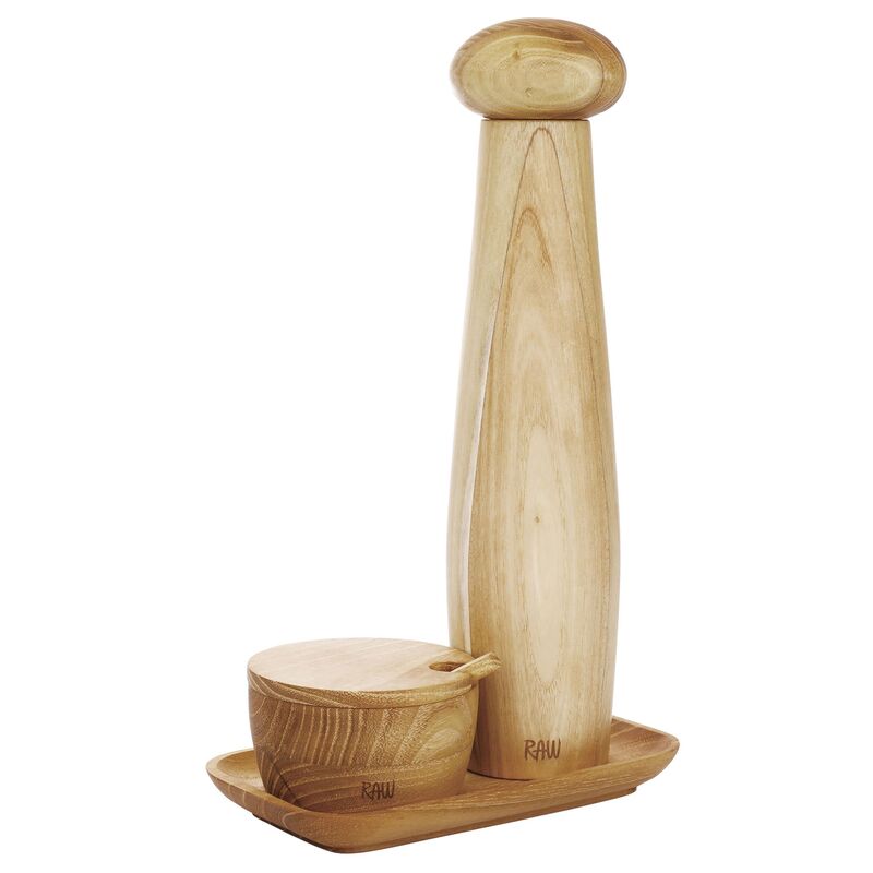 RAW kvernsett tall, teak