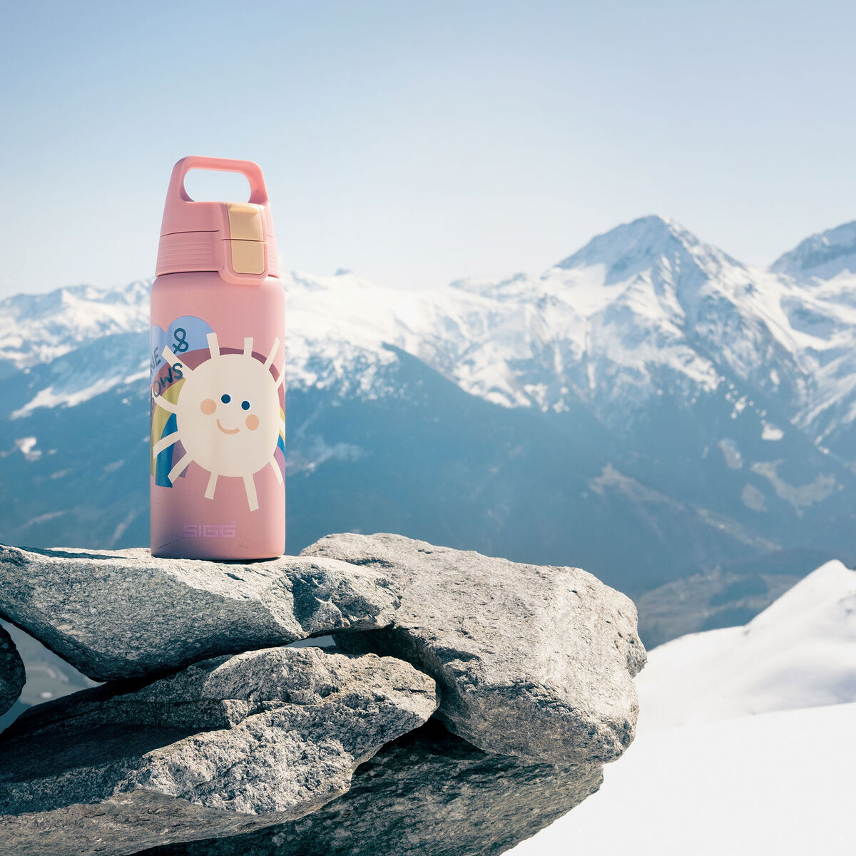 SIGG Shield Therm ONE Kids termosflaske 0,5 liter, solskinn