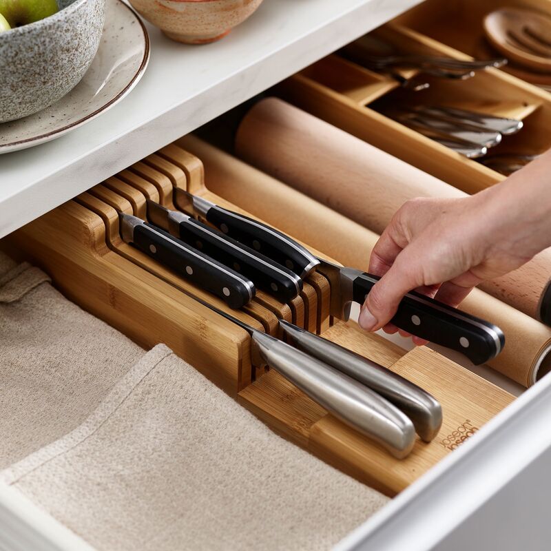 DrawerStore knivoppbevaring, bambus