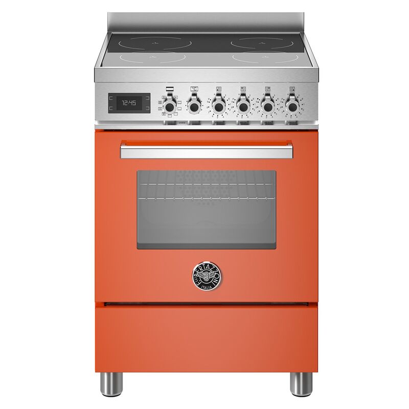 PRO64I1EART Professional induksjonskomfyr med ovn 60 cm, Orange
