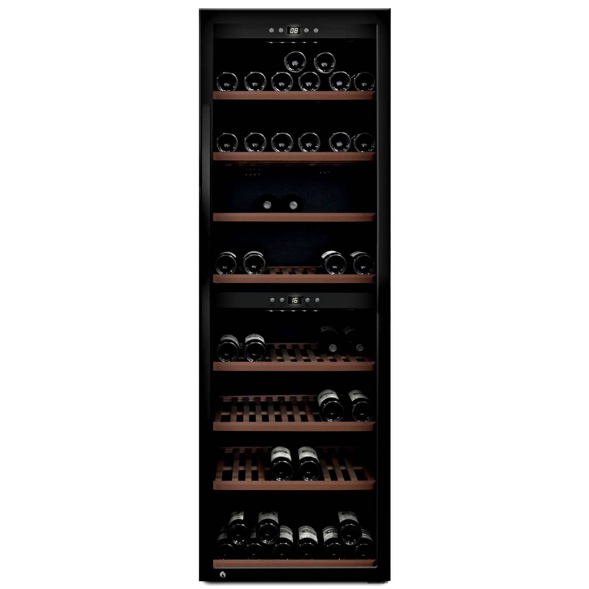 WineExpert 180, fristående vinkyl, svart