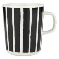 Piccolo mugg 2,5 dl, vit/svart