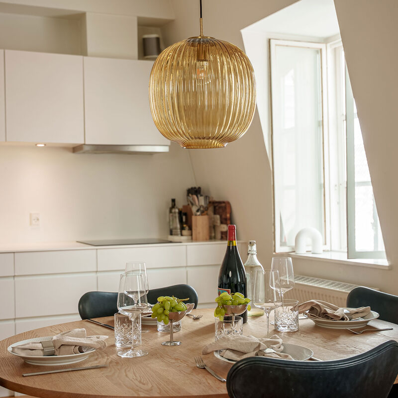 Vibra taklampe 35 cm, amber