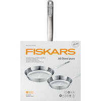 Fiskars All Steel Pure stekpanneset, 24+28 cm