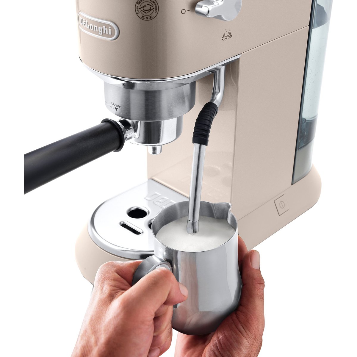 EC885 Dedica Arte espressomaskin, beige