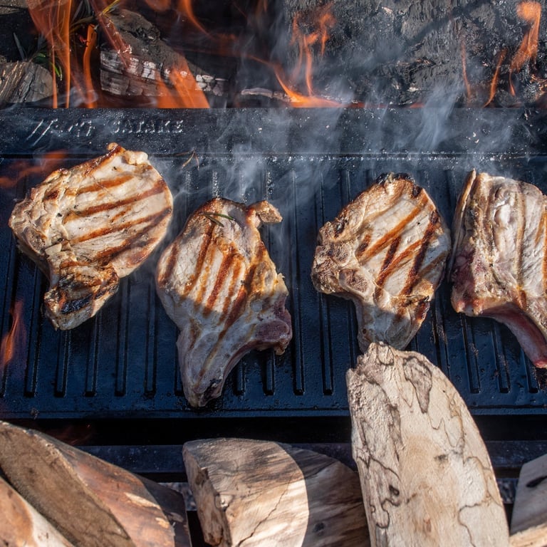 Grillplade/stegebord vendbart