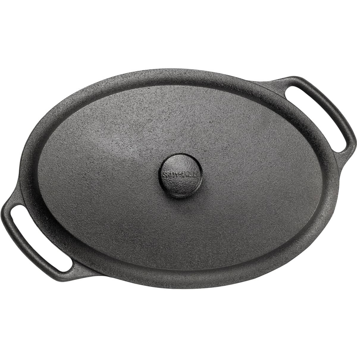Gryta oval 6 liter Med Järnlock