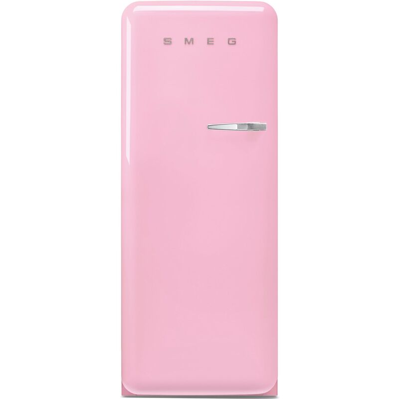 Smeg FAB28LPK6 Kjøleskap Med Fryser 153cm Venstrehengt Rosa