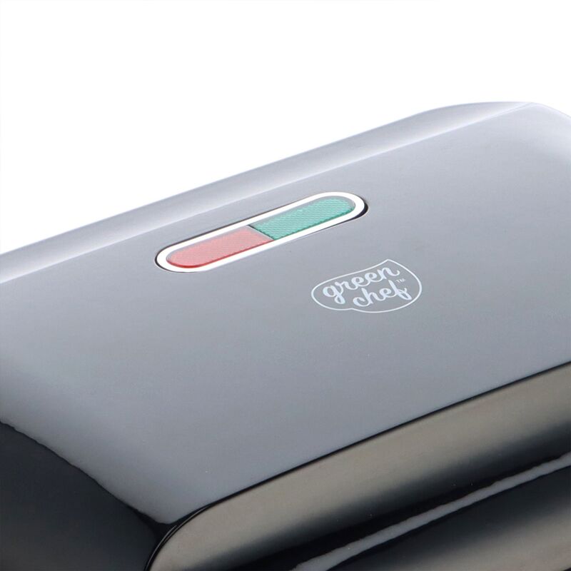 3-in-1 smörgåsgrill/våffeljärn, black