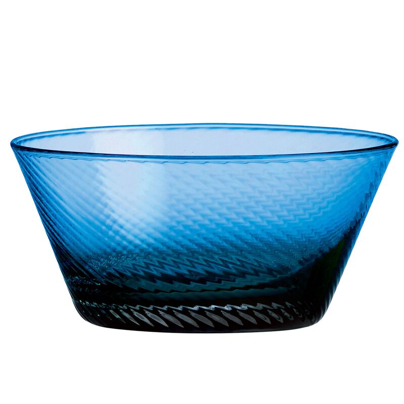 RAW Unique Swirl skål Ø12,5 cm, mørkblå