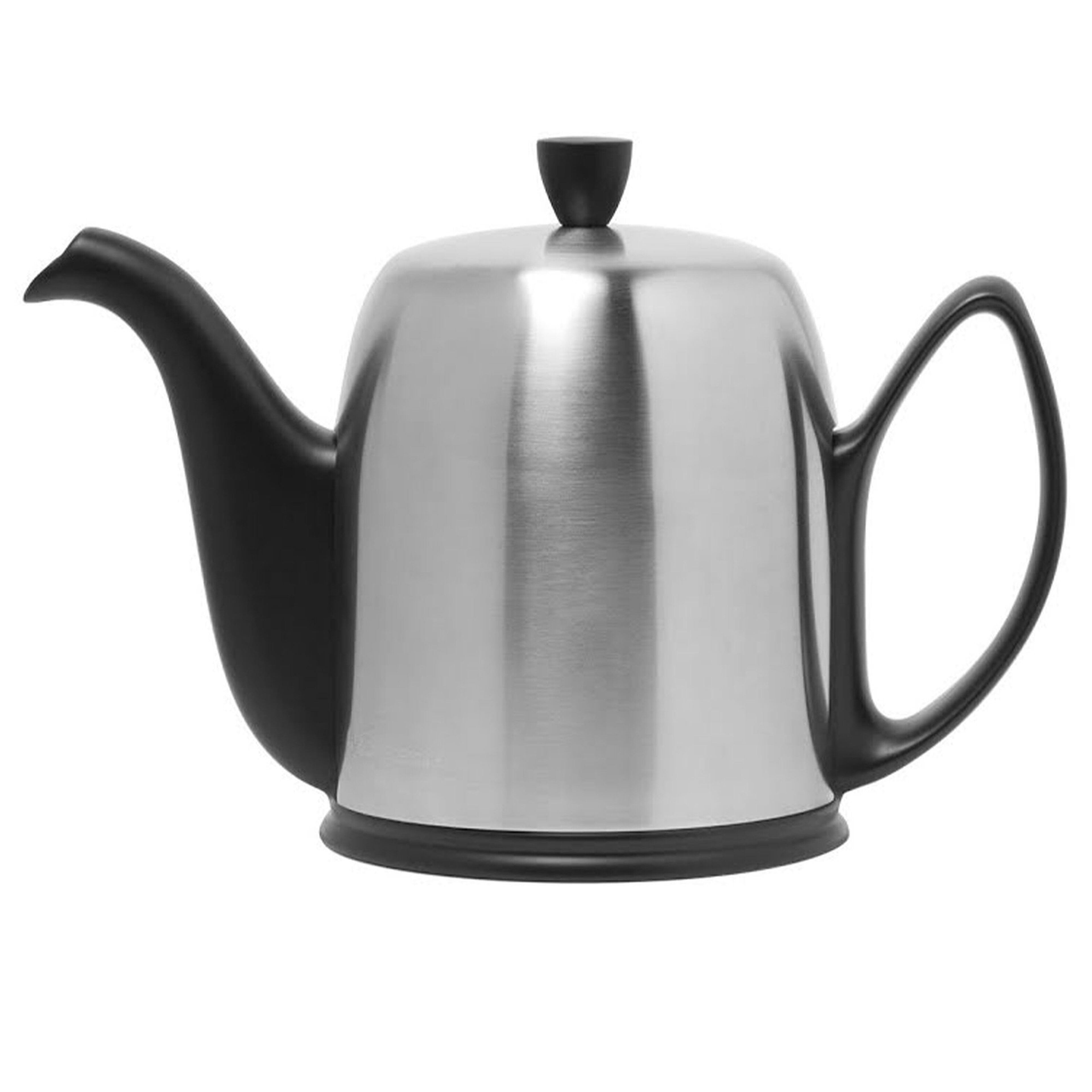 Salam tekanna 1,5 liter, svart/stål