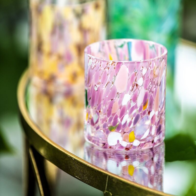 Swirl drikkeglass 35 cl, rosa