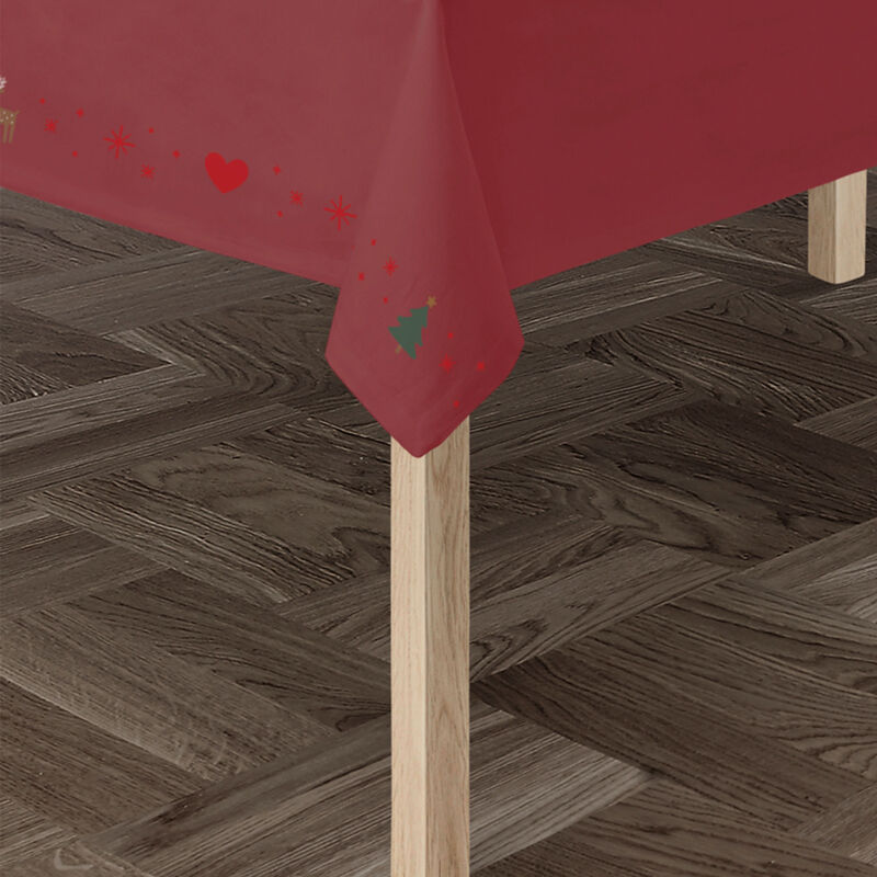 Juna Christmas Fable duk 150 × 320 cm, rød