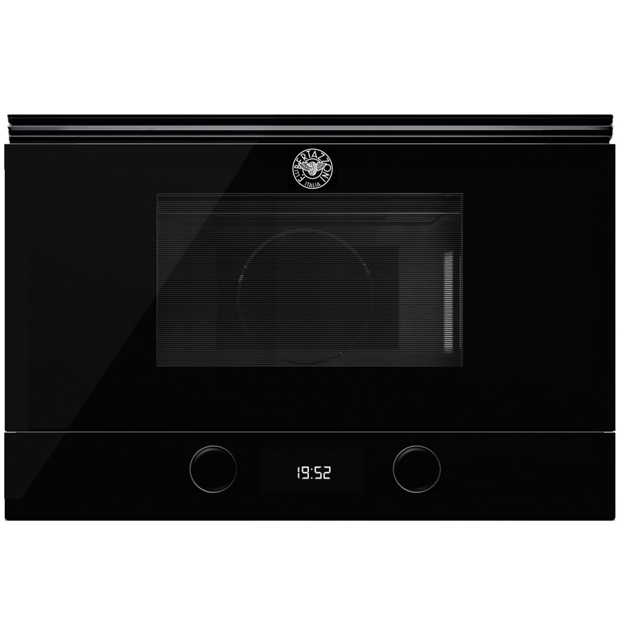 Modern F383MODMWSGNE vägghängd mikro 38 cm, svart