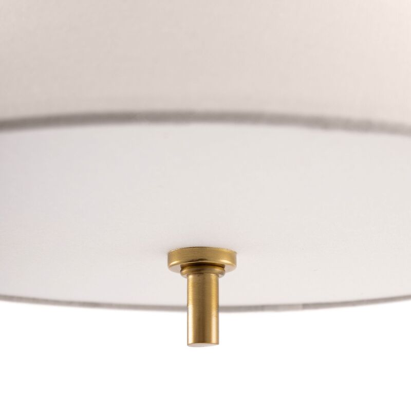 Iris pendel lampe 50 cm, creme