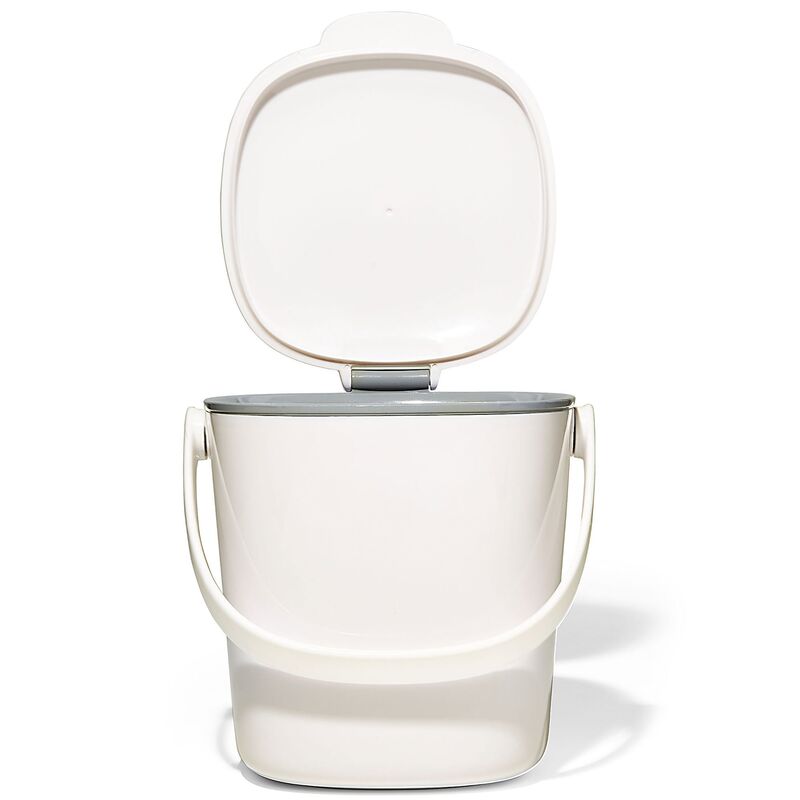 Kompostbeholder 2,8 liter, hvid