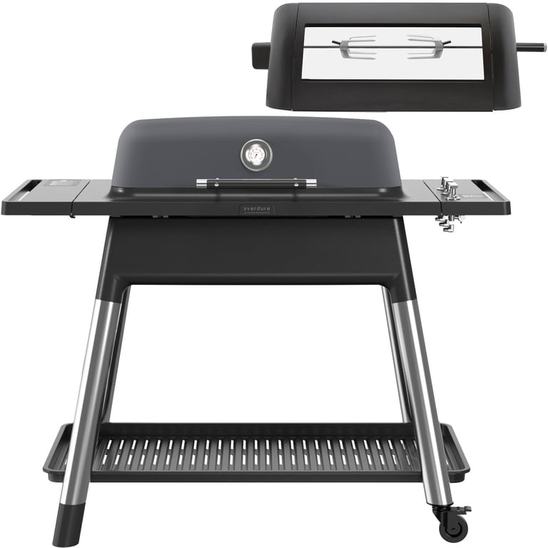 product-Furnace gasgrill + rottiseri, mat grafitgrå