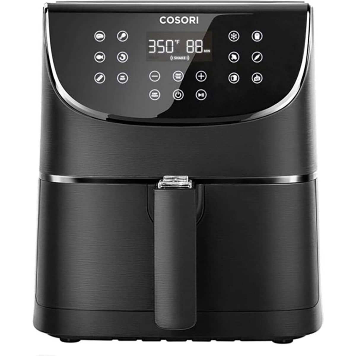 Premium Airfryer 5,5 liter, svart